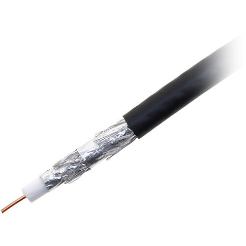 Coax (per foot) RG6 Quad Shield 75ohm TekShack