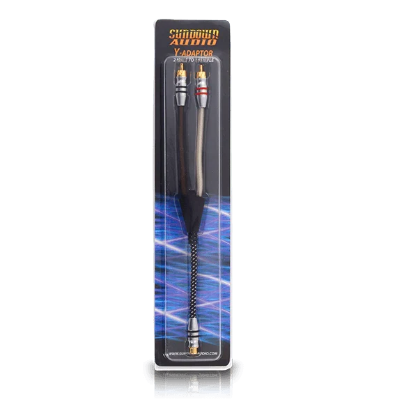 Sundown Audio SAZ 2M-1F RCA Y-Splitter