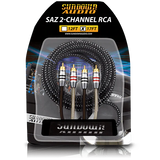 Sundown Audio SAZ2-17FT SAZ 2-Channel RCA Interconnects Sundown Audio