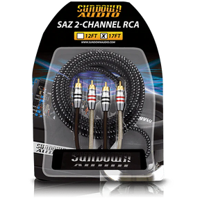 Sundown Audio SAZ2-17FT SAZ 2-Channel RCA Interconnects Sundown Audio