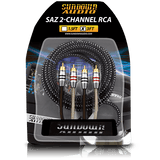 SAZ2-3FT SAZ 2-Channel RCA Interconnects
