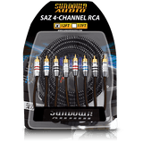 SAZ4-12FT SAZ 4-Channel RCA Interconnects