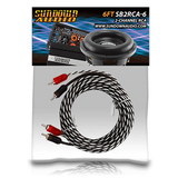 Sundown Audio SB2-9FT 2-Channel RCA Interconnect Cables Sundown Audio