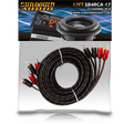 Sundown Audio SB4-17FT 4-Channel RCA Interconnect Cables Sundown Audio