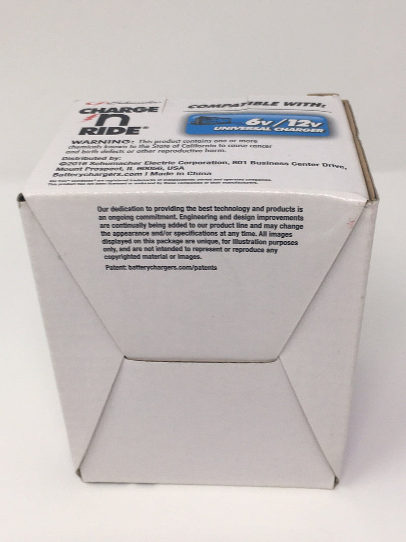 6V Charger Connector for Kids Ride-On Trax Goodbaby Battery Replacement