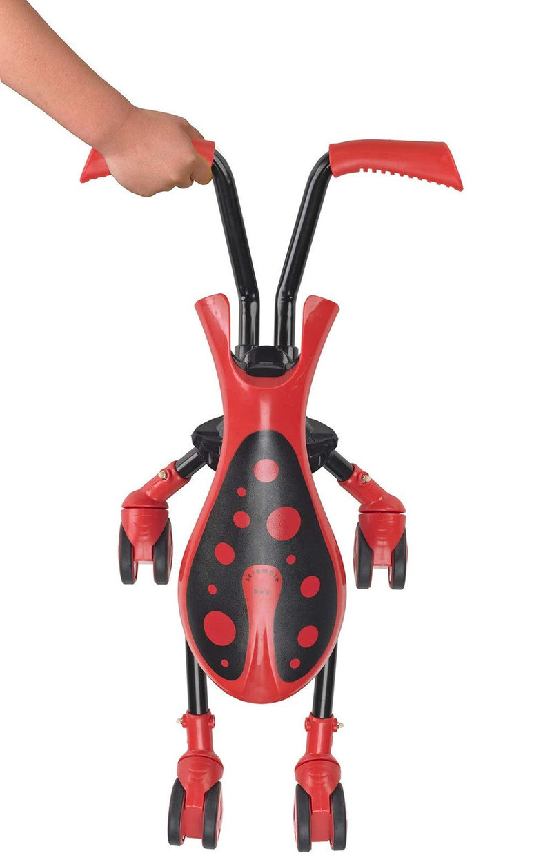 Scramblebug Beetle 4-Wheel Balance Bike Developmental Toy for Toddlers