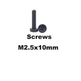 M2.5 Nylon Hex Standoffs Spacers Screws Nuts Flat washer TekShack
