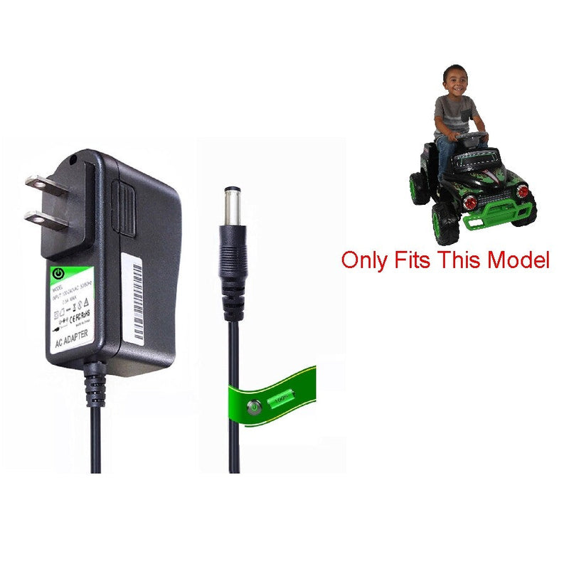 6V Circle Charger for Grave Digger 6V Ride-On Toy – Single Model