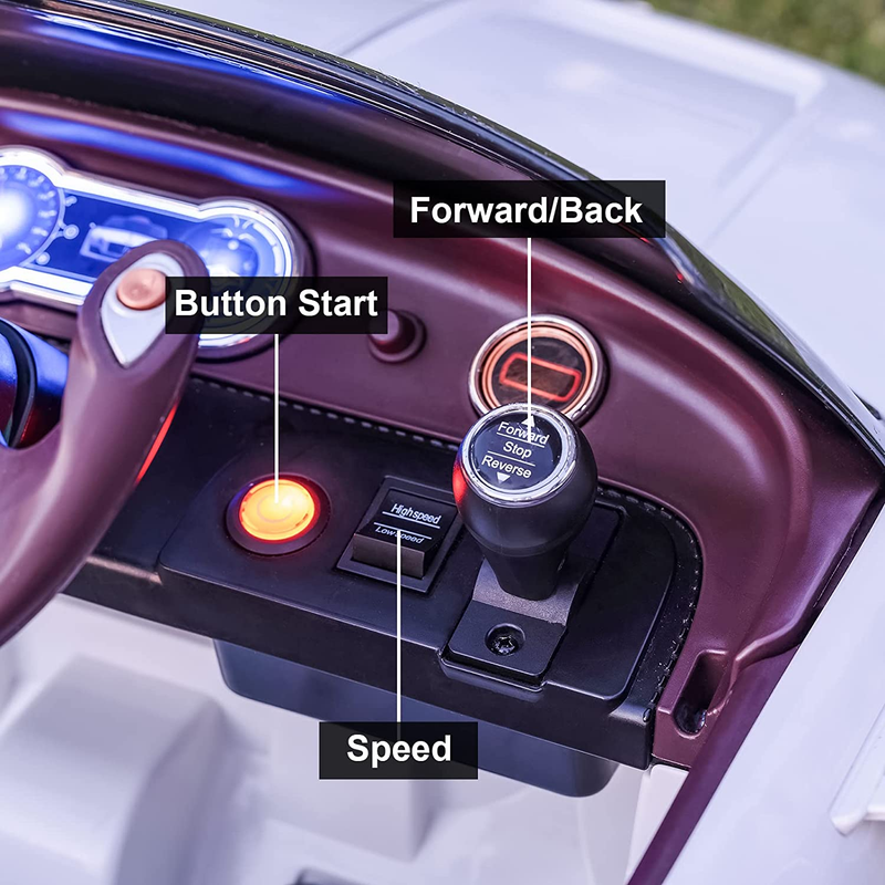 SEHOMY Bentley Licensed Electric Kid Car with Parent Remote Control - Perfect for Little Drivers!