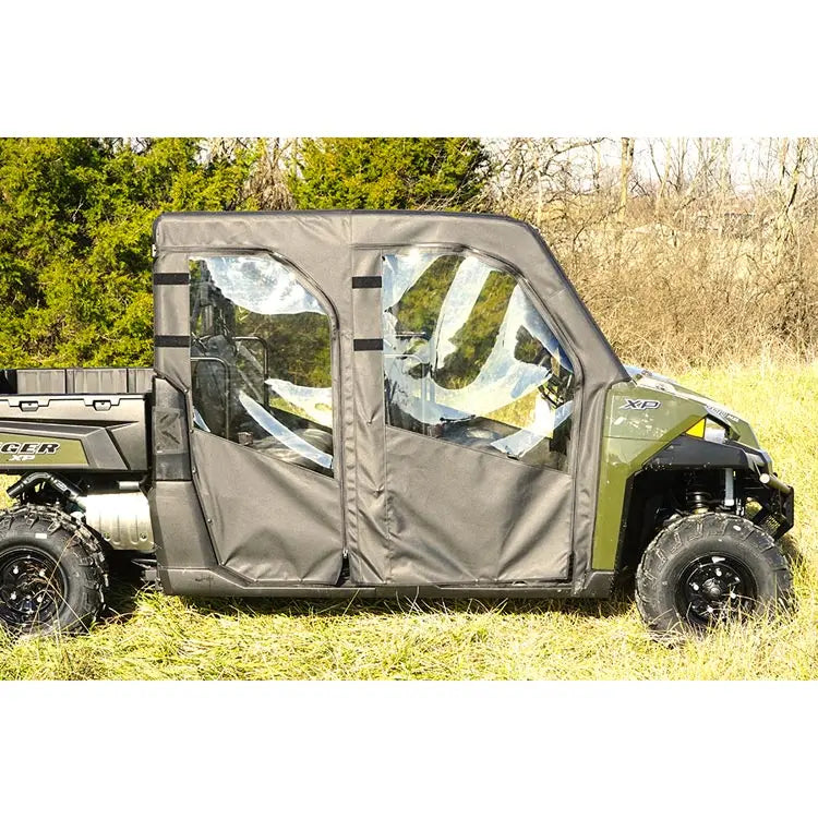 Seizmik 51-21003 Full Soft Doors with Zipper - Polaris Ranger Crew XP 900, main product view