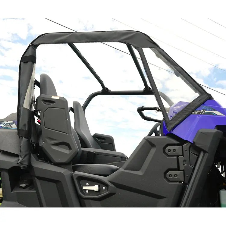 Seizmik 51-21006 Half Soft Doors with Zipper, Yamaha Wolverine - detail view