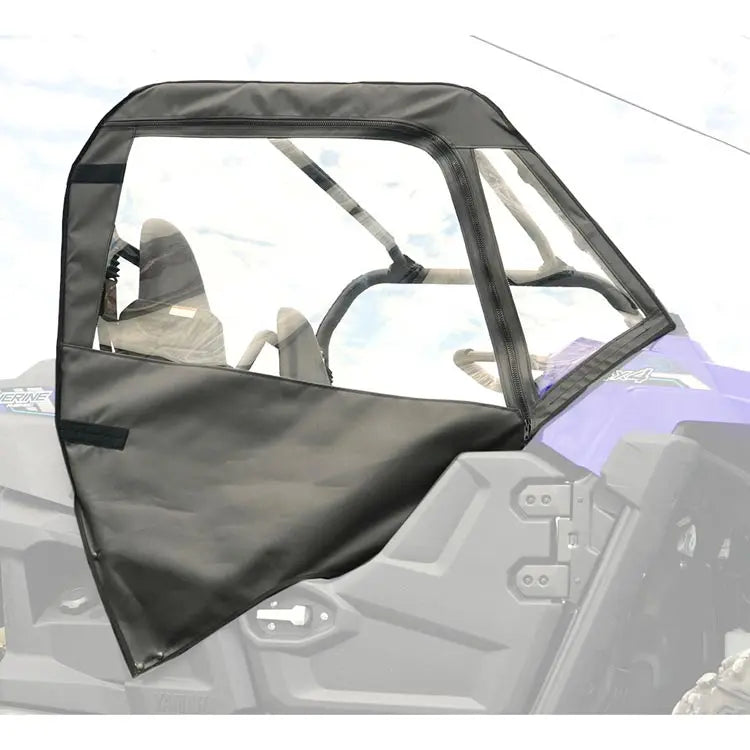 Seizmik 51-21006 Half Soft Doors with Zipper, Yamaha Wolverine - alternate view