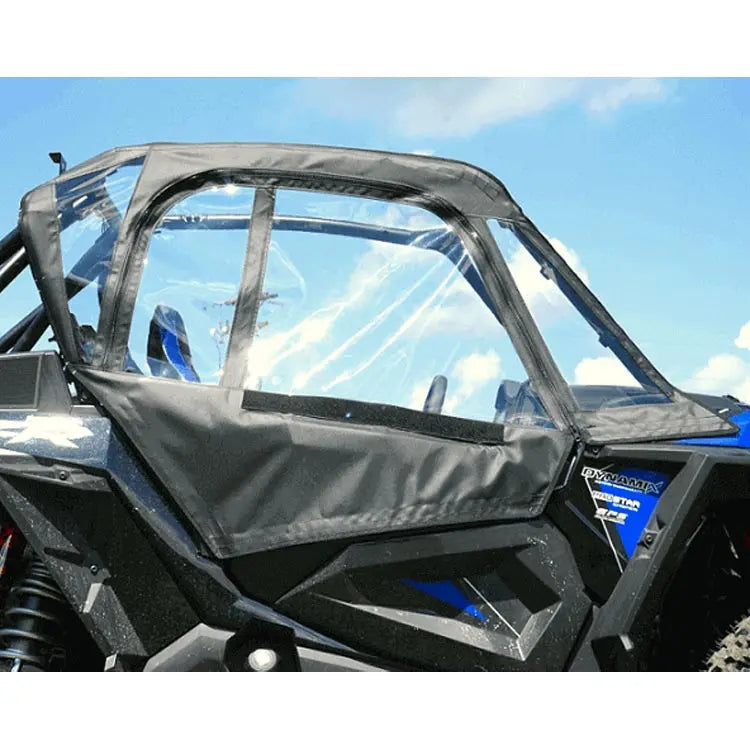 Seizmik 51-21002 Upper Soft Doors with Zipper - Polaris RZR Turbo S, main product view