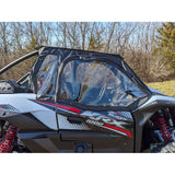 Seizmik 51-20999 Upper Soft Doors with Zipper - Kawasaki Teryx KRX 1000, detail view