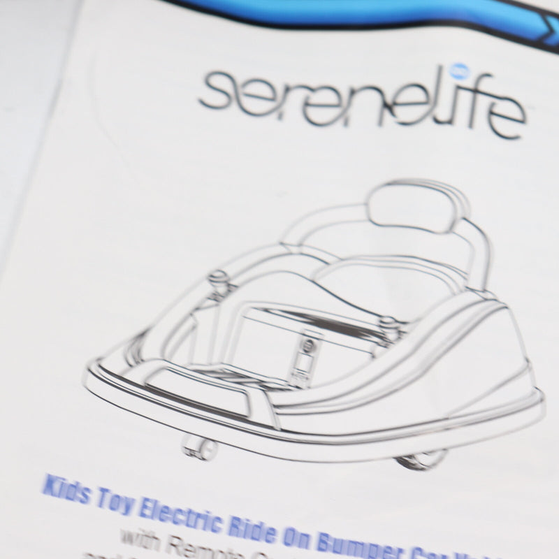 Kids Car Bumper Backrest Replacement Black 17.7"L x 7.1"W x 9.1"H