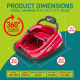 Electric Children's Bumper Car with Safe and Fun Design