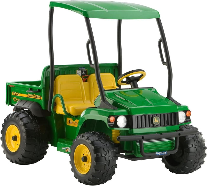 Set of 2 Black 14-Inch Rear Wheels for Peg Perego John Deere Gator HPX - Brand New