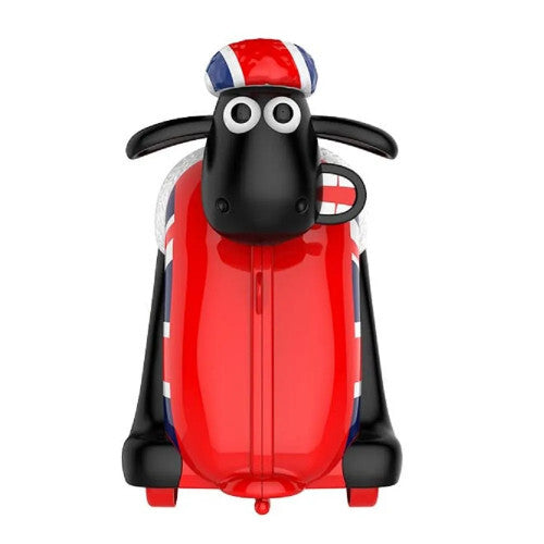Kids Shaun the Sheep Ride-On Suitcase and Toy Bag