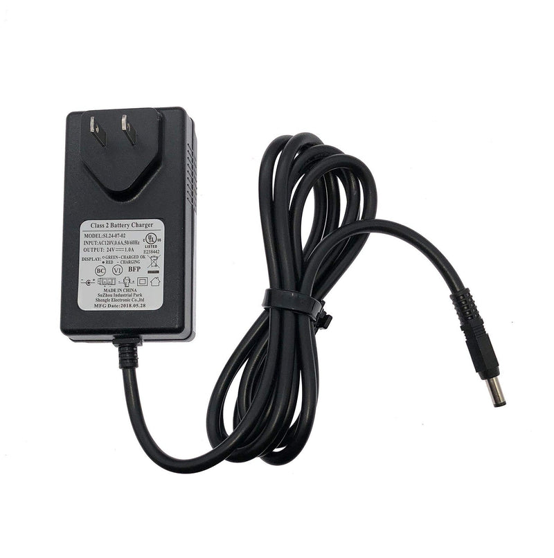 24V Battery Charger for Kids Ride-On Cars Compatible with Princess Models