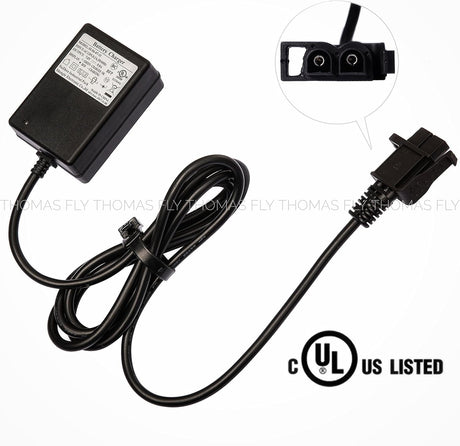 6 Volt Battery Charger for Kids Ride-On Cars and Frozen Scooters