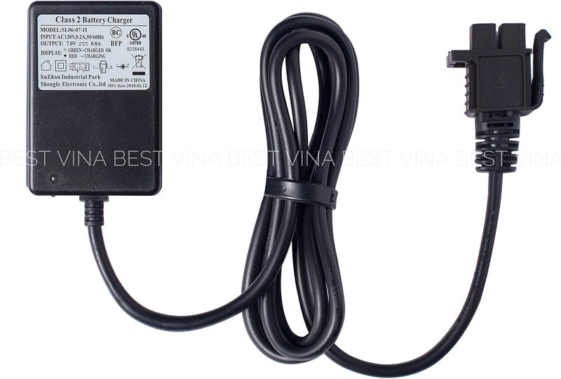 6 Volt Battery Charger for Kids Ride-On Cars and Frozen Scooters