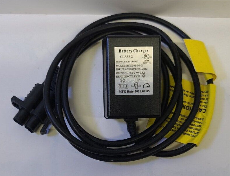 SL06-04-01 Rechargeable 7V 0.8A Battery and Charger Set for Kids Trax Motion Class 2