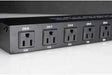 ADJ PC-100A – 8-Switch Rack Mount Power Strip with 15A Breaker & Lighted Rockers TekShack