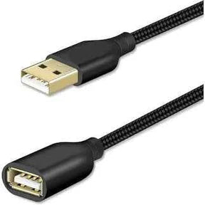 USB Extension Cable 6 FT, USB 2.0 Type A Male to Female TekShack