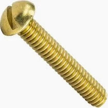 6-32 x 3/4 Switch Screw Brass TekShack