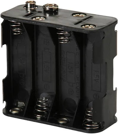 "AA" Battery Holder, Holds 8 "AA" Batteries TekShack