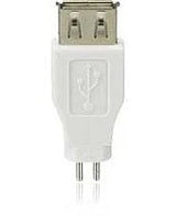 Enercell USB A to 2-pin tip electronic adapter TekShack