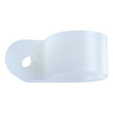 JANDORF CLAMP Nylon Natural 1/2X9/16 2 PK 61472 Jandorf