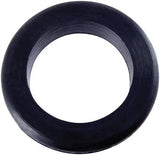 Jandorf  Grommet, 1-1/4 in ID, 1-7/8 in OD, Rubber, Black, 3/8 in Thick Panel 2pk #61491 Jandorf
