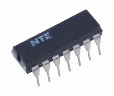 NTE7403 IC TTL, Quad 2-Input Positive NAND Gate w/ Open Collector Outputs NTE