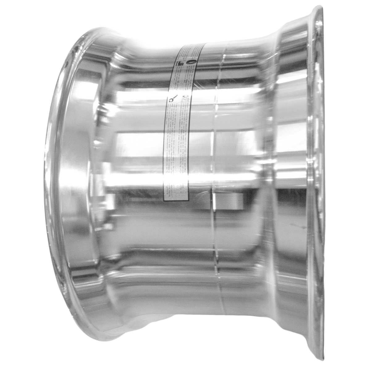22.5x14 Super Single Truck Wheels 8pcs Forged Aluminum Rims Flat Face Polished Hub Pilot