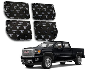 SoundSkins | 2014–2019 GMC Sierra HD Sound Deadening Vehicle Specific Kit – 4 Door Vehicle Kit with 3-Layer Design SoundSkins Global