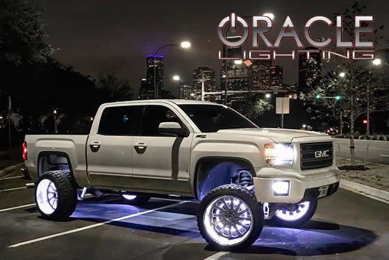 ORACLE LIGHTING LED ILLUMINATED WHEEL RINGS - COLORSHIFT