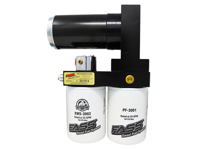 FASS TSC13250F220G Titanium Signature Series Diesel Fuel Lift Pump, 220gph, 2017-2019 GM 6.6L Duramax L5P FASS Diesel Fuel Systems
