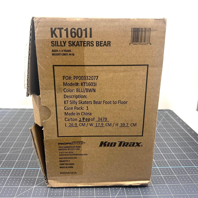 Toddler Foot-to-Floor Ride-On Bear Toy for Kids Ages 1-3 Years