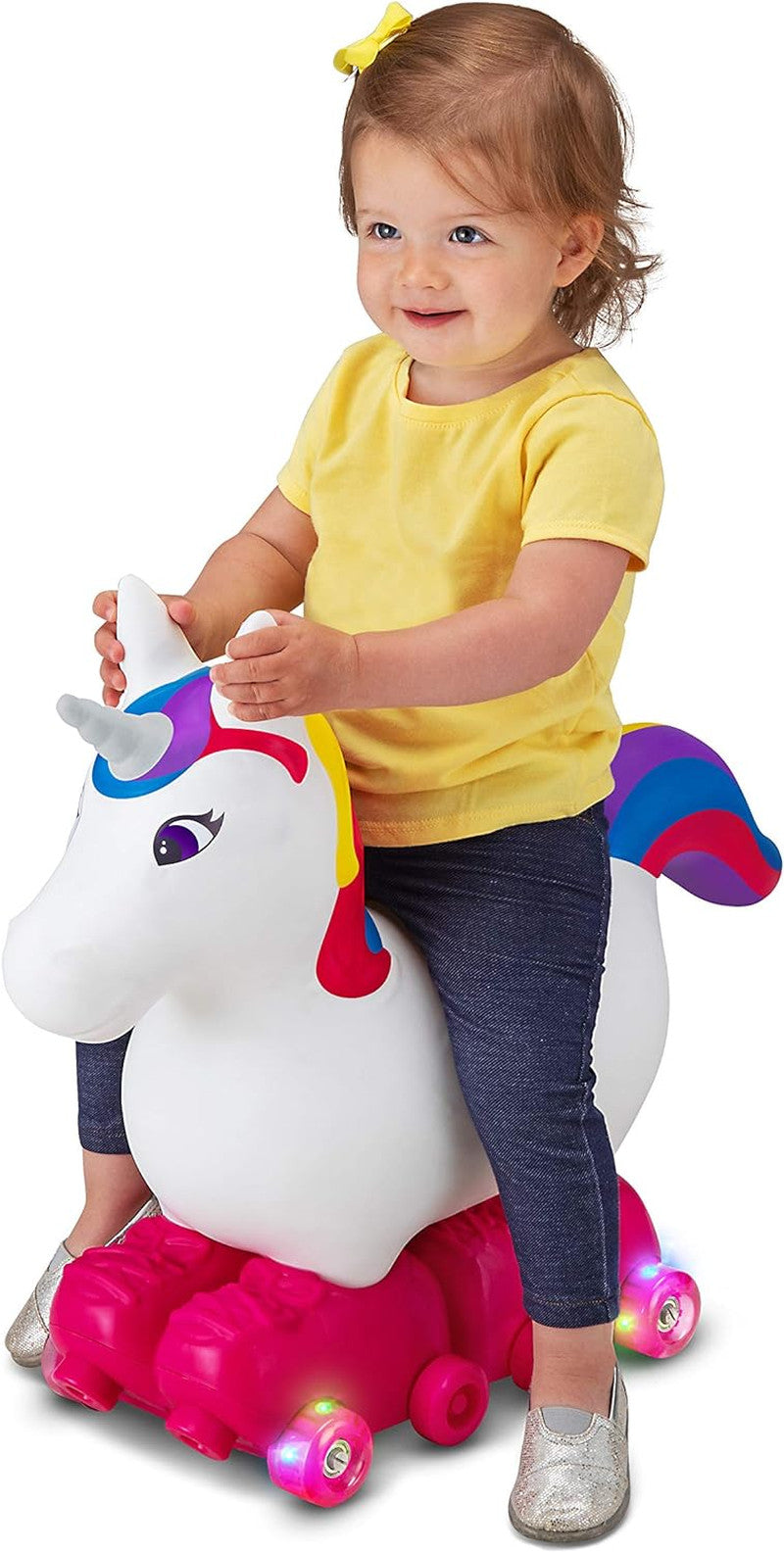 Toddler Unicorn Foot-to-Floor Ride-On Toy for Kids Ages 1-3