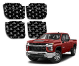 SoundSkins | 2020+ Chevy Silverado HD 4 Door Sound Deadening Vehicle Specific Kit | SSK-SVHD4DRV2 | 3 Layers (Acoustic Foam, Foil, Rubber Butyl), 30 sq ft SoundSkins Global