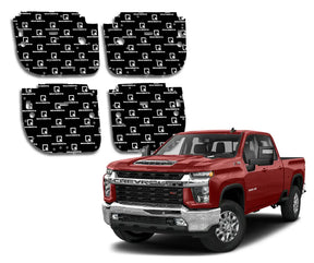 SoundSkins | 2020+ Chevy Silverado HD 4 Door Sound Deadening Vehicle Specific Kit | SSK-SVHD4DRV2 | 3 Layers (Acoustic Foam, Foil, Rubber Butyl), 30 sq ft SoundSkins Global