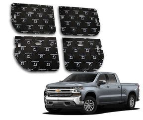 SoundSkins | 2014-2018 Chevy Silverado 4 Door Sound Deadening Vehicle Specific Kit | SSK-SILV4DR | 3 Layers (Acoustic Foam, Foil, Rubber Butyl), 30 sq ft SoundSkins Global