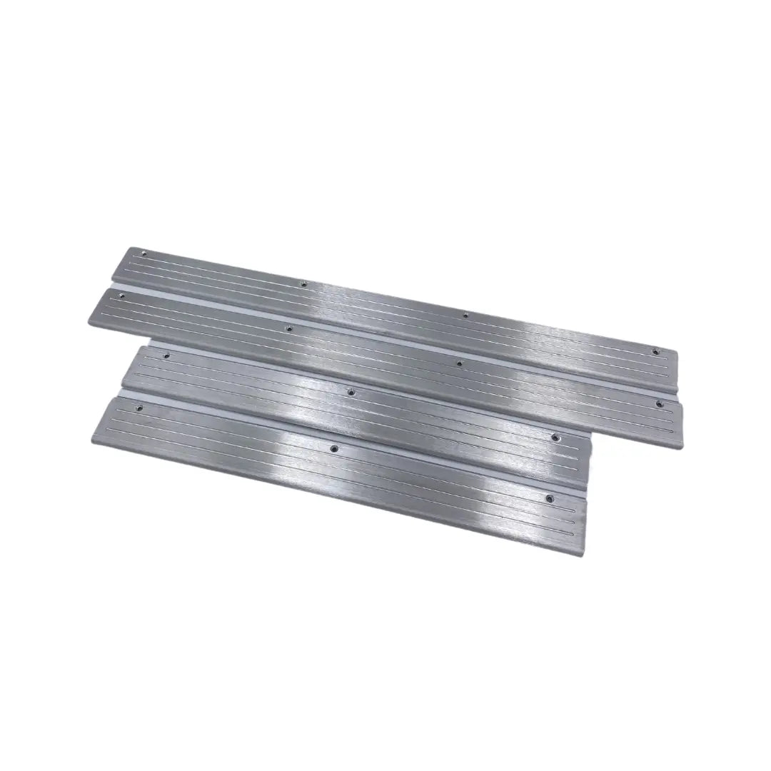 OBS Solutions 2Sill R 2-Door Raw aluminum Sill Plates - alternate view