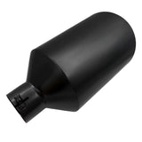 Trucktok 4" Inlet 10" Outlet 18" Overall Length Bolt On Exhaust Tailpipe Tip Black TruckTok