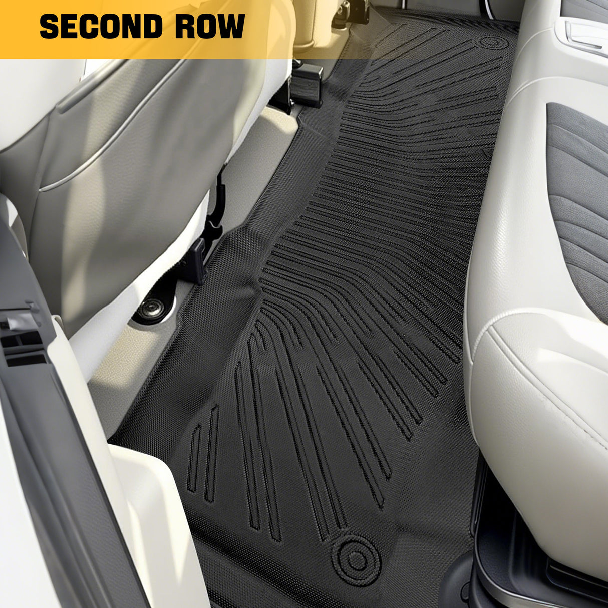 Trucktok 2008-2010 Ford F250 F350 Super CrewCab All-Weather TPE Floor Mats TruckTok