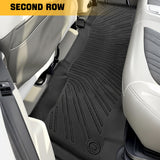 Trucktok 2008-2010 Ford F250 F350 Super CrewCab All-Weather TPE Floor Mats TruckTok