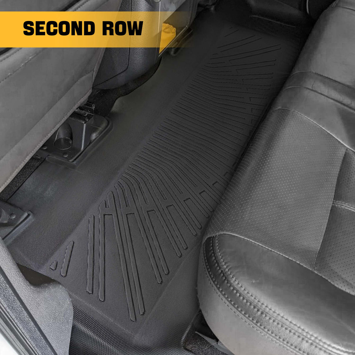 Trucktok 2012-2016 Ford F250 F350 F450 SuperCrew Cab All-Weather TPE Floor Mats TruckTok
