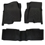 Trucktok 1999-2006 Silverado/Sierra 1500 2500 Extend Cab All-Weather TPE Floor Mats TruckTok