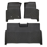 Trucktok 2010-2014 Ford F150 SuperCrew Cab All-Weather TPE Floor Mats TruckTok